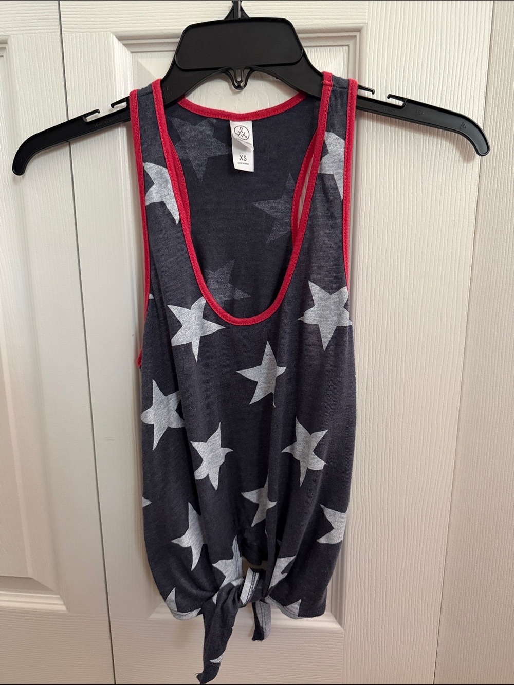 Alternative Navy Star Tank with Red Trim